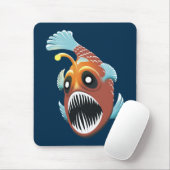 Tapis De Souris Deep Sea Fish (Avec souris)
