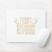 Tapis De Souris Deer Hunting Quote Hunter Whitetail Buck Deer Seas (Avec souris)