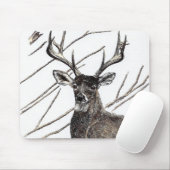 Tapis De Souris Deer Mousepad (Avec souris)