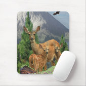 Tapis De Souris Deer Mousepad (Avec souris)