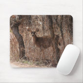Tapis De Souris Deer Stare (Avec souris)