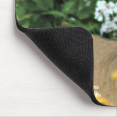 Tapis De Souris Deer Visit the Gardens à proximité (Coin)