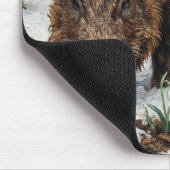 Tapis De Souris Déesse celtique & Sanglier (Coin)