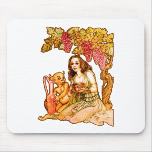 Tapis De Souris Déesse Du Vin