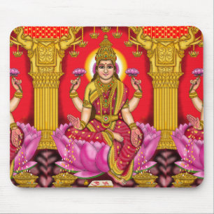 Tapis De Souris Déesse Lakshmi Souris Pad