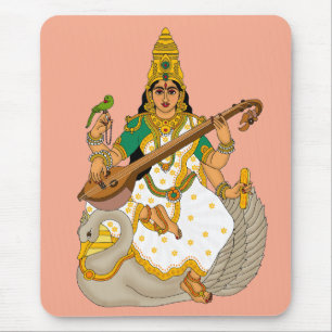 Tapis de souris déesse Saraswati