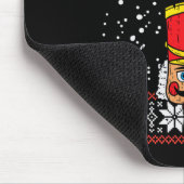 Tapis De Souris Deez Nuts Nutcracker Fun Vilain Noël Mème Cadeau (Coin)