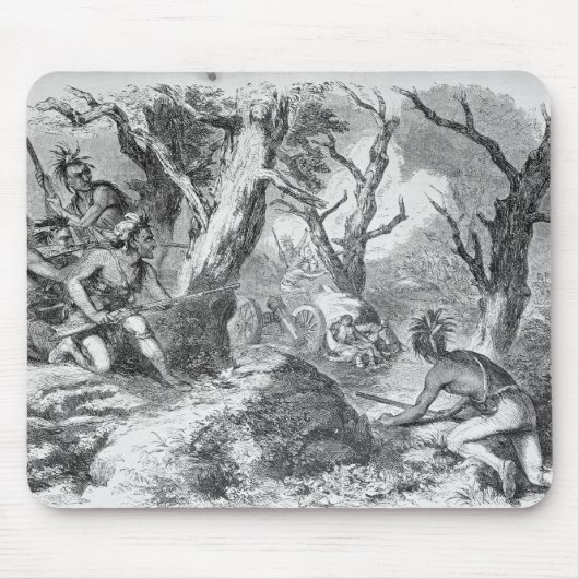 Tapis De Souris Défaite du Général Braddock (Devant)