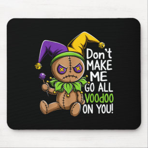 Tapis De Souris Défilé Mardi Gras Stitch Poupée Vaudou Bouffon Fan
