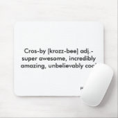 Tapis De Souris définition crosby de Sidney (Avec souris)