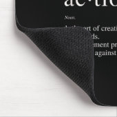 Tapis De Souris Définition d'action Plasticine Support minimal Hu (Coin)