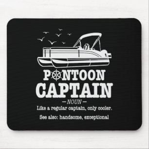 Tapis De Souris Définition de capitaine de ponton Vie en bateau Dr