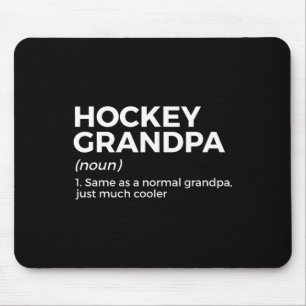 Tapis De Souris Définition de grand-père de hockey