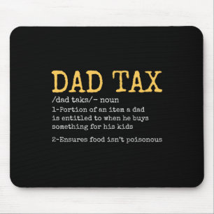Tapis De Souris Définition de la taxe papa vintage pour hommes drô