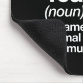 Tapis De Souris Définition De L'Enseignant Français Fun Byter To S (Coin)