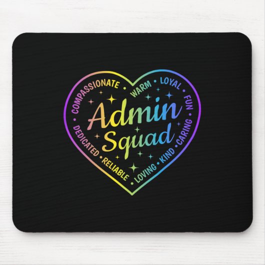 Tapis De Souris Définition de l'équipe d'administration Admin Crew (Devant)