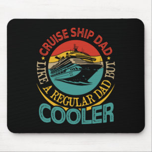 Tapis De Souris Définition de papa de bateau de croisière Refroidi