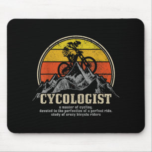 Tapis De Souris Définition du cyclologue Funny Mountain VTT MTB