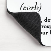 Tapis De Souris Définition du dictionnaire de la prospérité (Coin)