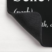 Tapis De Souris Définition du dictionnaire pour croire (Coin)