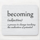 Tapis De Souris Définition du dictionnaire pour devenir (Devant)