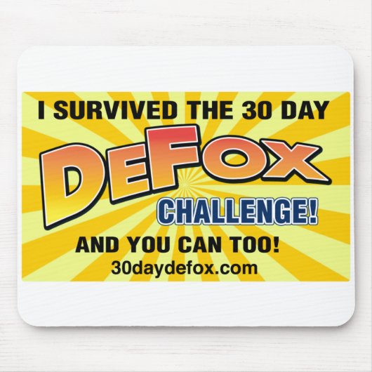 Tapis De Souris DeFox Mousepad (Devant)