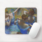 Tapis De Souris Degas Blue Dancers Pastel Fine Art Masterpiece (Avec souris)