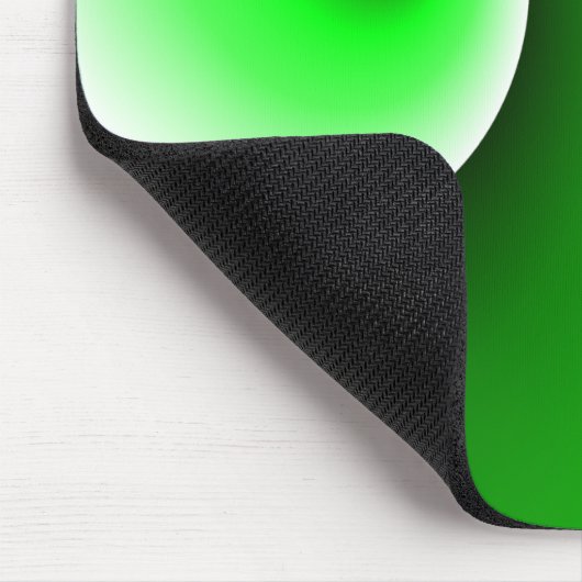 Tapis De Souris Dégradé blanc vert (Coin)