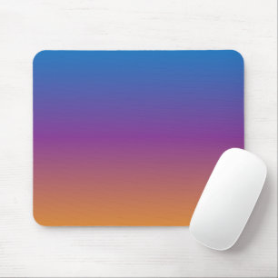 Tapis De Souris Dégradé de bleu, violet et orange
