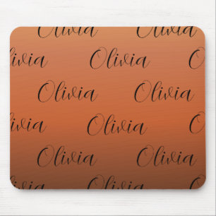 Tapis De Souris Dégradé marron caramel
