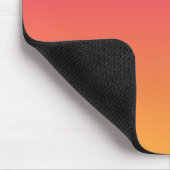 Tapis De Souris dégradé rose et orange (Coin)