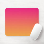 Tapis De Souris dégradé rose et orange (Avec souris)