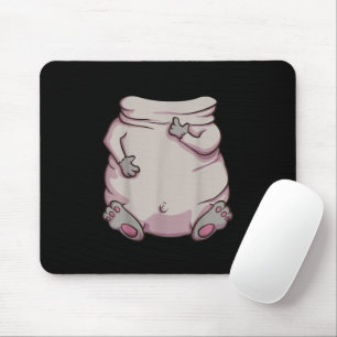 Tapis De Souris Déguisement de pug pour Halloween, animal, cosplay