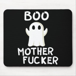 Tapis De Souris Deguisement d'Halloween Fantôme Drôle Boo