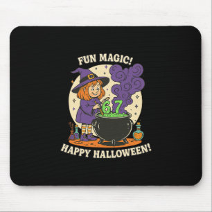 Tapis De Souris Déguisement drôle de sorcière Halloween 6 7 Mignon