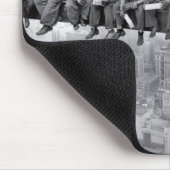 Tapis De Souris Déjeuner Sur Un Gratte-Ciel (Coin)