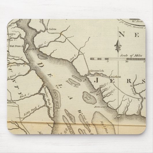 Tapis De Souris Delaware (Devant)