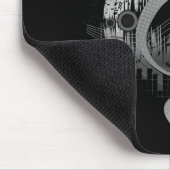 Tapis De Souris Délicat Tune - Argent (Coin)