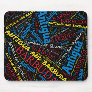Tapis De Souris Delightful Antigua and Barbuda Flag Colors Patriot