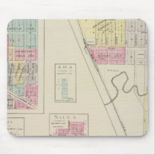 Tapis De Souris Delphos, Bennington, Ada, Verdi, Niles, Kansas