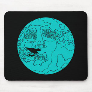 Tapis De Souris deltaplane au clair de lune