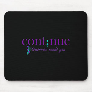 Tapis De Souris Demain aura besoin de vous Santé mentale Sensibili