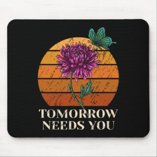 Tapis De Souris Demain aura besoin de vous Santé mentale Sensibili