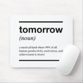 Tapis De Souris Demain mousepad (Avec souris)