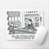 Tapis De Souris Demande de hochet de hochet de hochet dans une bou (Avec souris)