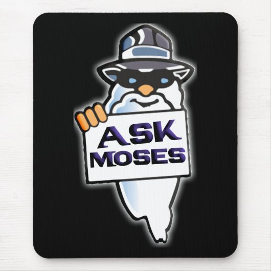 Tapis De Souris Demander à Moses (Devant)