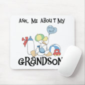 Tapis De Souris Demander à propos de mes tee-shirts et cadeaux pou (Avec souris)