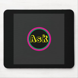 Tapis De Souris Demandez - ! CdC PoserGibney Zazzle