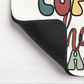 Tapis De Souris Demi-café Demi-enseignant (Coin)