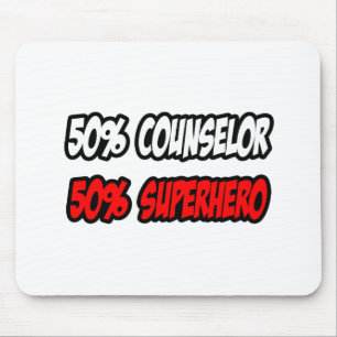 Tapis De Souris Demi-conseiller... Demi-super-héros